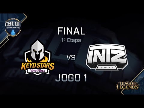 Keyd X INTZ - Jogo 1 - FINAL CBLoL 2016 - 1ª Etapa