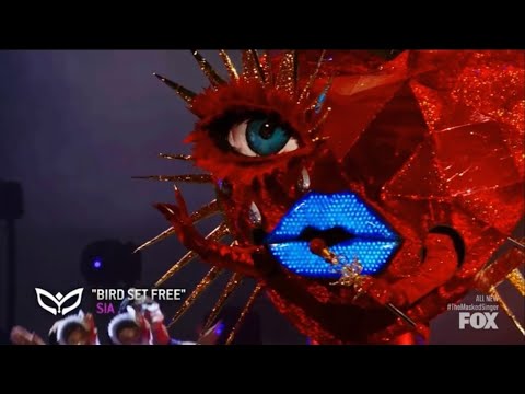 Queen Of Hearts Performs "Bird Set Free" By SIA | Masked Singer | S6 E12