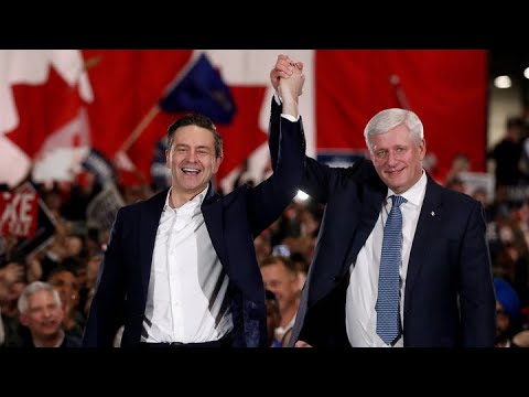 WATCH Former PM Harper praises Poilievre as the change that Canada needs