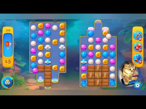 Fishdom 2022, no boosters, level  396 -  прохождение без бустеров,  396 уровень.