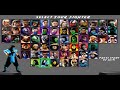 UMKT Mugen Sub Zero Gameplay