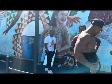 Mr.WatchMeWork Vs Kiem|Calisthenics Battle|DC Vs Philly|@IronleaguePhilly #calisthenics 