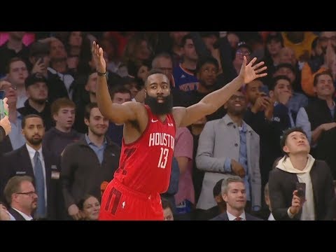 James Harden 61 Points Career High vs Knicks! 2018-19 NBA Season
