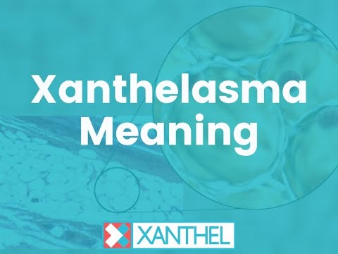 Xanthelasma Meaning