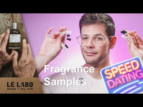 Sampling Le Labo - fragrance speed dating
