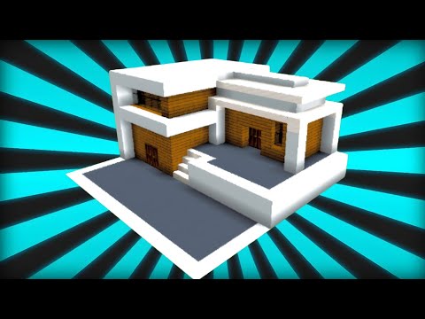 Build Modern House in Minecraft in Seconds! 😱