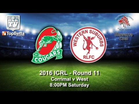 2016 ICRL Round 11 Full Match Replay - Corrimal Cougars v Wests Devils