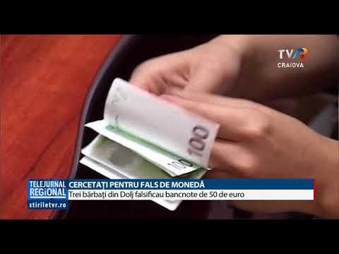 CERCETAȚI PENTRU FALS DE MONEDĂ