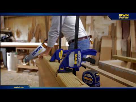 IRWINQUICK-GRIPOne-Handed Bar Clamp, Heavy-Duty, 12, 1964712 Reviews