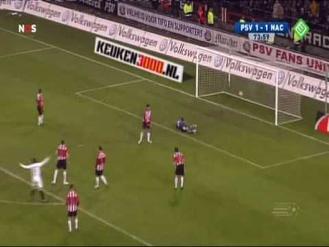 Eredivisie 2009 : J19 : PSV - NAC : 2-2