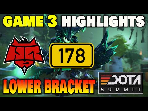 HELLRAISERS VS jfshfh178 Game 3 Dota Summit 11 Lower Bracket