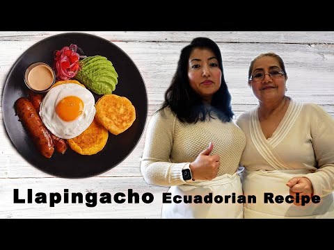 Llapingacho and Peanut Sauce Ecuadorian Recipe