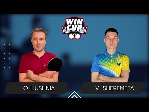 13:45 Oleksandr Liushnia - Vladyslav-Ivan Sheremeta West 2 WIN CUP 02.09.2024 | Table Tennis WINCUP
