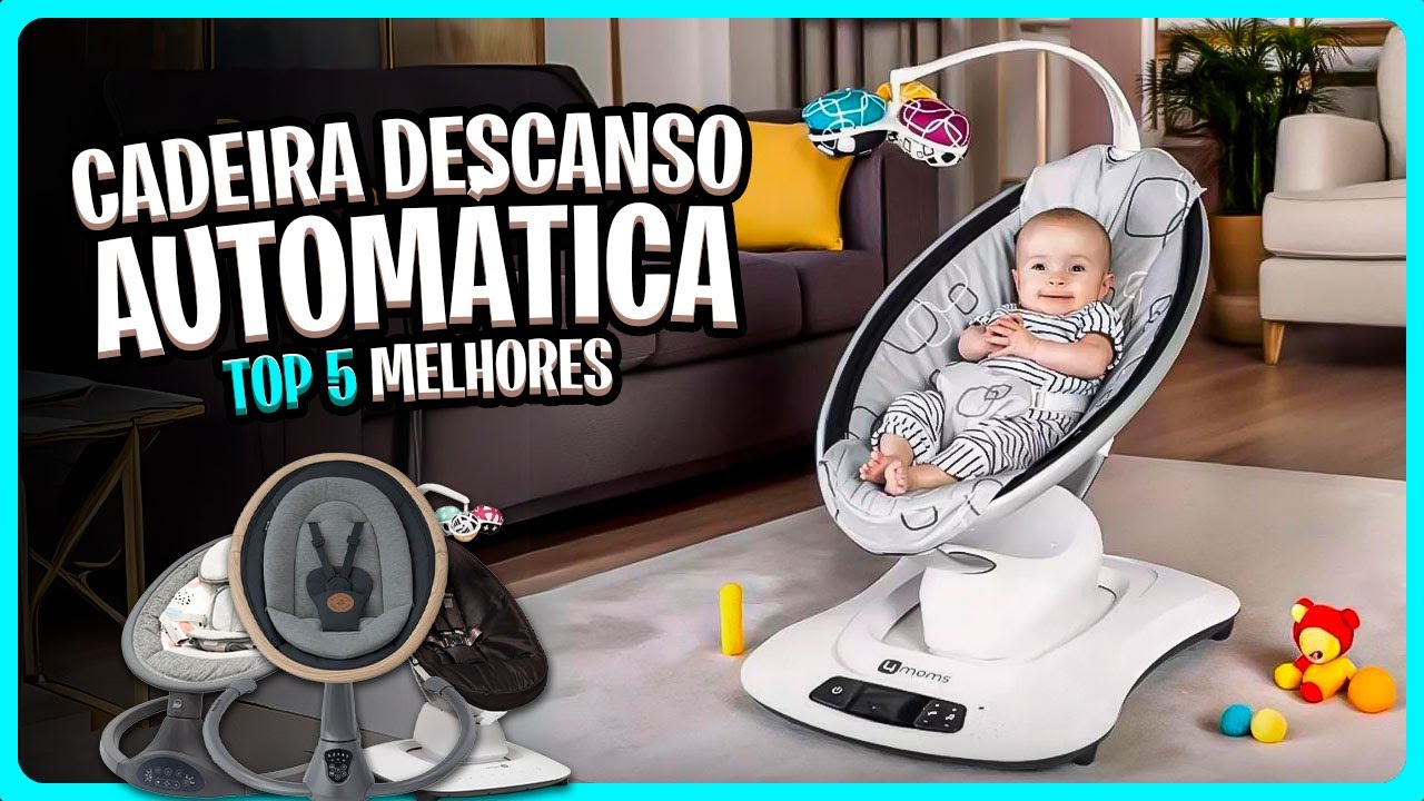 As 5 melhores CADEIRA DE DESCANSO ELÉTRICA para Bebê de 2024 ✅
