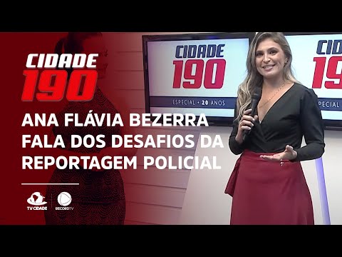 Ana Flávia Bezerra fala dos desafios da reportagem policial