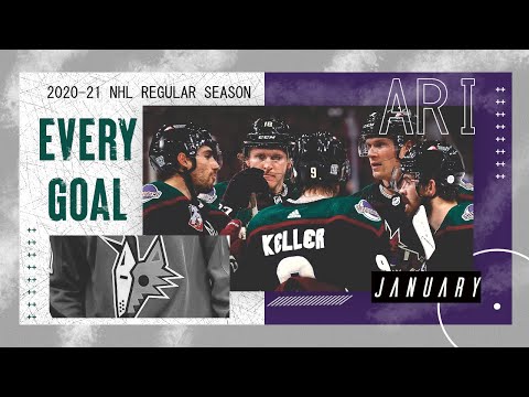 Every Arizona Coyotes Goal - January 2021 | NHL | ARI