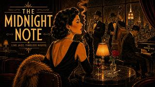 Late Night Jazz Music • Elegant 1940s New York Lounge Jazz for Slow Evenings