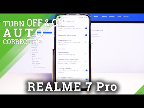 How to Manage Autocorrection in REALME 7 Pro – Find Autocorrection Options