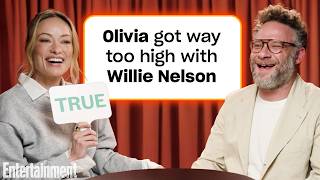 Seth Rogen &amp; Olivia Wilde Lie to Each Other