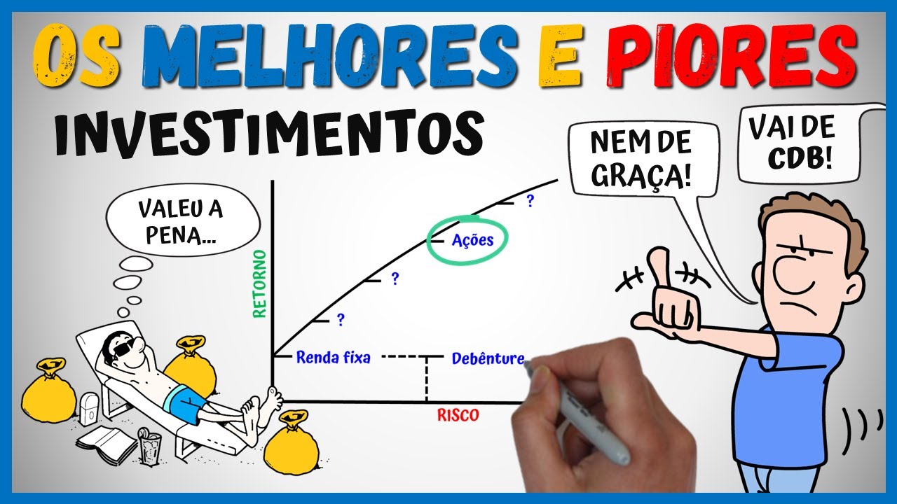 Os MELHORES (e Piores) Investimentos para Iniciantes e Intermediários📈💥