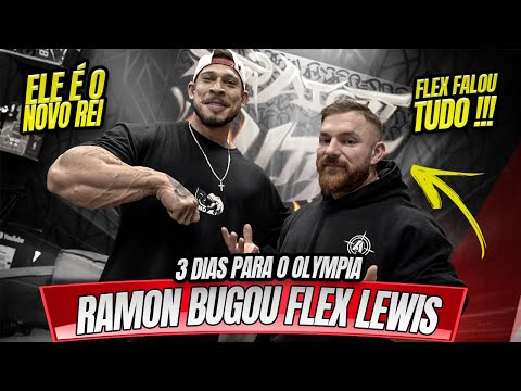 FLEX LEWIS MANDOU A REAL PARA O RAMON - QUEM TEM MAIOR ANTEBRAÇO ?