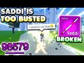 SADDI Is One of The Most BUSTED SWORDS In Blox Fruits... (Bounty Hunt)