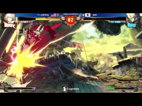 Evo: Guilty Gear Xrd REV 2 - LostSoul (USA) vs Rion (JAPAN)