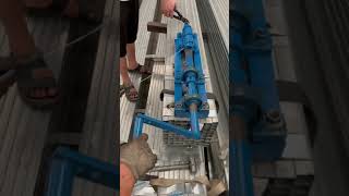 Hand use chain link fencing machine manufacturer +86 182 3048 9099