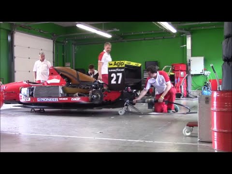 Formula 1 Start up and racing Historic Grand Prix 2017 Zolder,Belgium