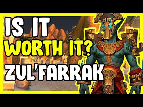 Is Zul Farrak WorthIt? In WoW BFA 8.3 - Gold Farming, Gold Making Guide