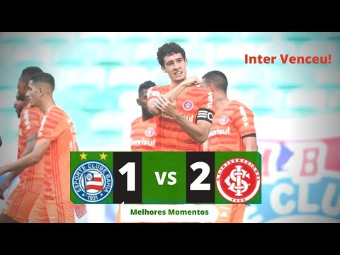 Bahia 1 x 2 Internacional - Melhores Momentos COMPLETO | BRASILEIRÃ0 A 2020