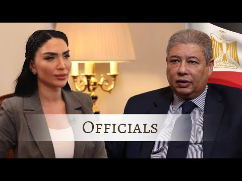 Egyptian Ambassador Hisham Mohamed Nagy in the "Officials" programme
