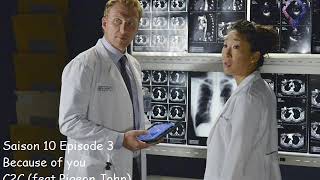 Grey&#39;s anatomy S10E03 - Because of you - C2C (feat Pigeon John)