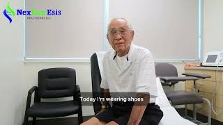Neuropathy Patient has never felt better in 75 years!