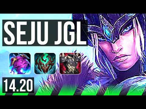 SEJUANI vs SHACO (JGL) | Godlike | KR Grandmaster | 14.20
