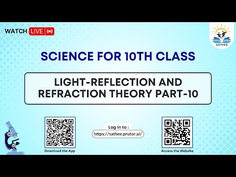 Physics Class 10th | Light-reflection and refraction Theory part-10