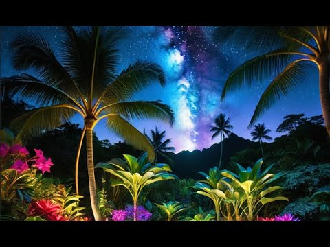 Digital Aura - Nighttime In The Garden [AMBIENT MUSIC VIDEO]