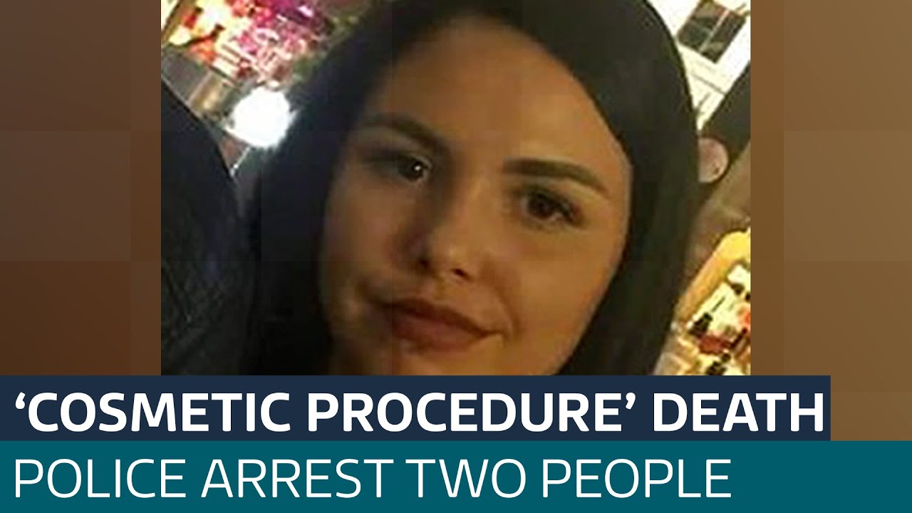 Two people arrested after woman dies following suspected cosmetic procedure | ITV News