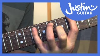 12 Bar Blues In 12 Keys (Blues Rhythm Guitar - Guitar Lesson BL-201) How to play