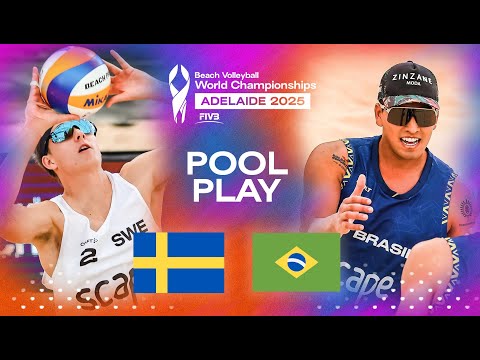 Åhman/Hellvig vs. Andre/Renato - Beach World Championships 2025 | Highlights | Pool Phase