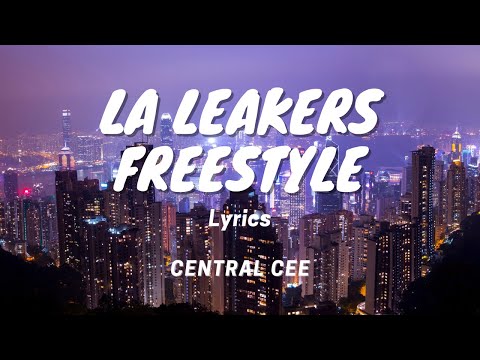 LA Leakers Freestyle by Central Cee Lyric Video