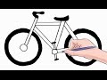 How to Draw a Bicycle Easy Step by Step