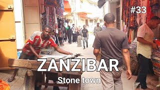 STONETOWN ZANZIBAR: A PARADISE WALKING TOUR AT STONE TOWN BUSY EVENING ON CHRISTMAS DAY 🎄( Pt.34)