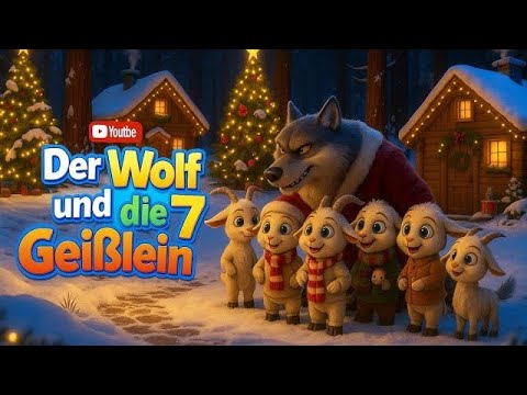Die 7 Geißlein und der Falsche Weihnachtsmann 🎄 | Das Schönste Weihnachtsmärchen für die Ganze ✨