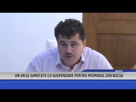 Un an si jumatate cu supendare pentru primarul din Bocsa