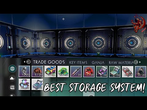 How to Easily Manage Your Inventory & Storage! extra storage beyond containers! No Mans Sky