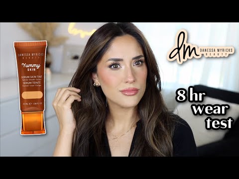 NEW DANESSA MYRICKS YUMMY SKIN SERUM SKIN TINT | review & wear test! watch BEFORE you buy!