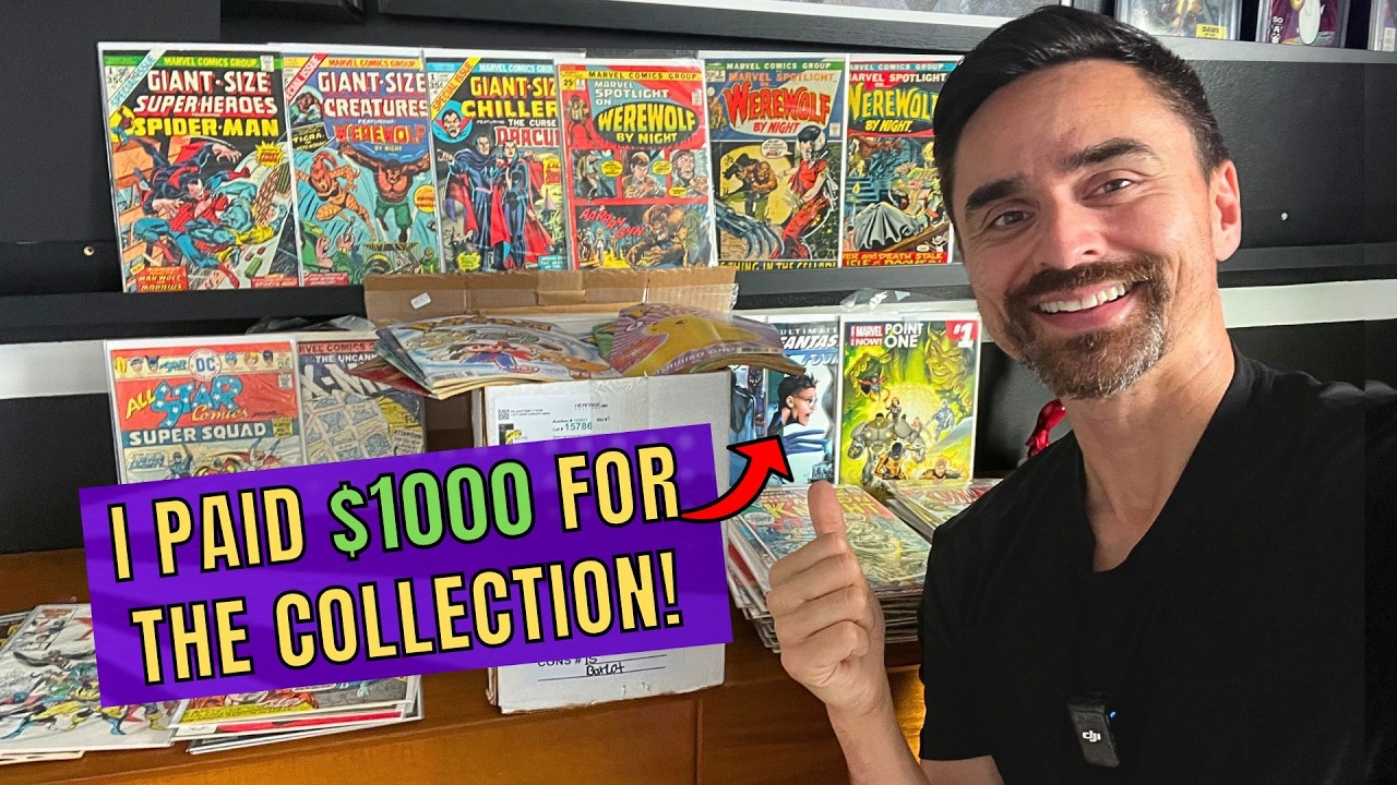 Is This The Best Way To Buy Comics?! Buying A Comic Collection Lot From An Online Seller!