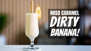 The Drink I Said I'd Never Make… (Miso Caramel Dirty Banana) 🍌