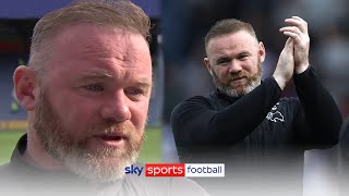 &quot;This is a special club&quot; | Wayne Rooney reflects on Derby County&#39;s relegation from the Championship